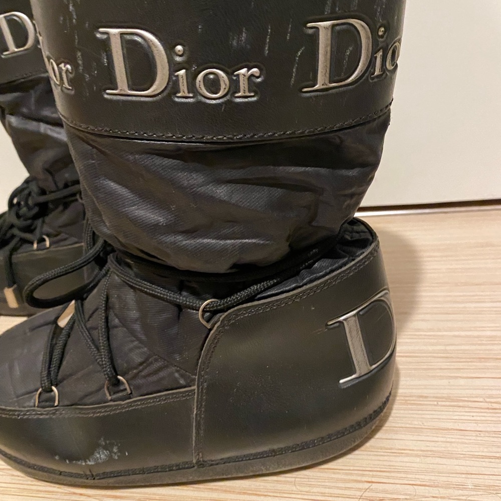 Rare Christian Dior by John Galliano Archival Moon Boots Space Age - Picture 2 of 9